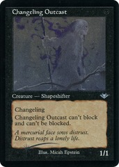 Changeling Outcast - Foil Etched - Retro Frame - MH1